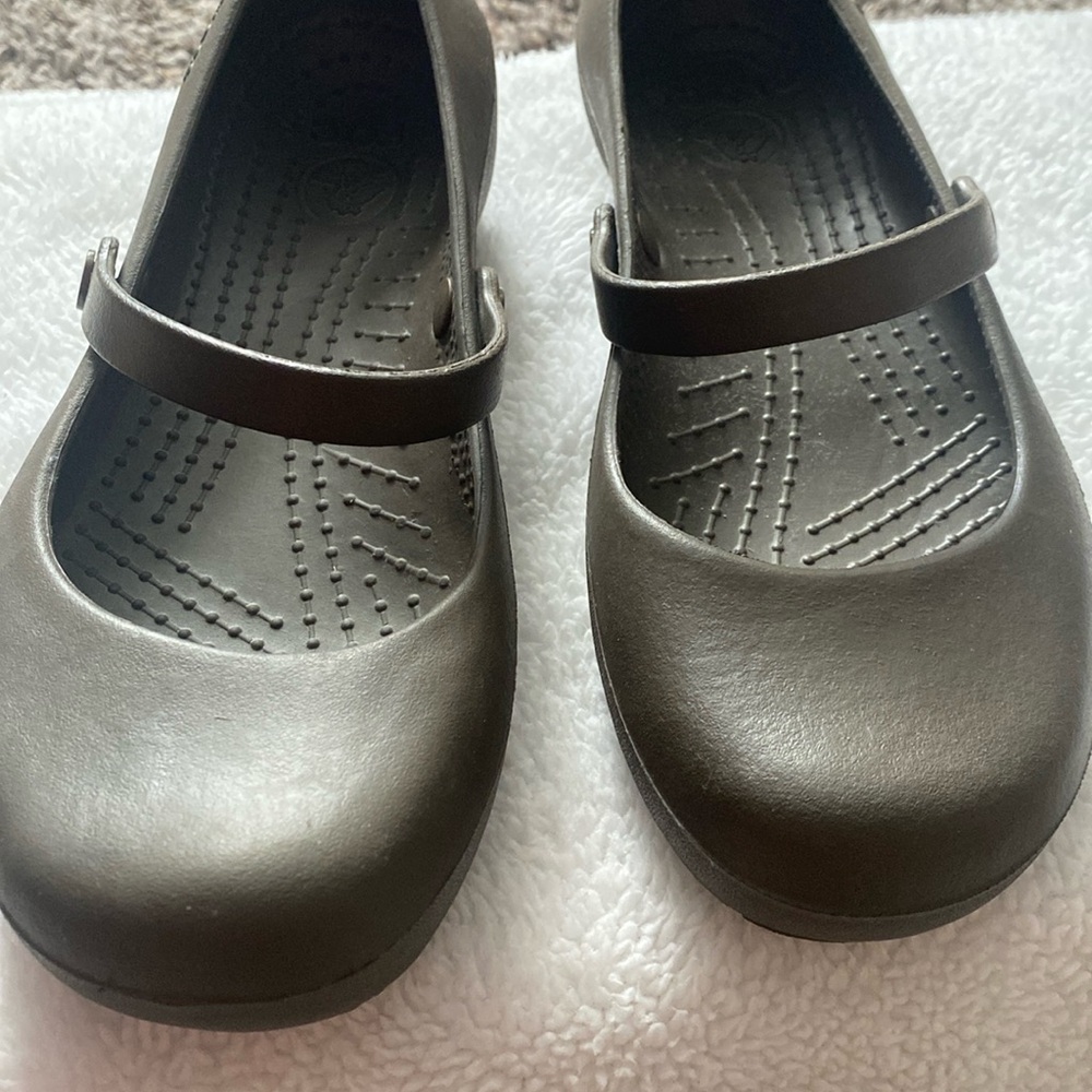 Crocs Alice Womens Flats Brown Mary Jane slip ons